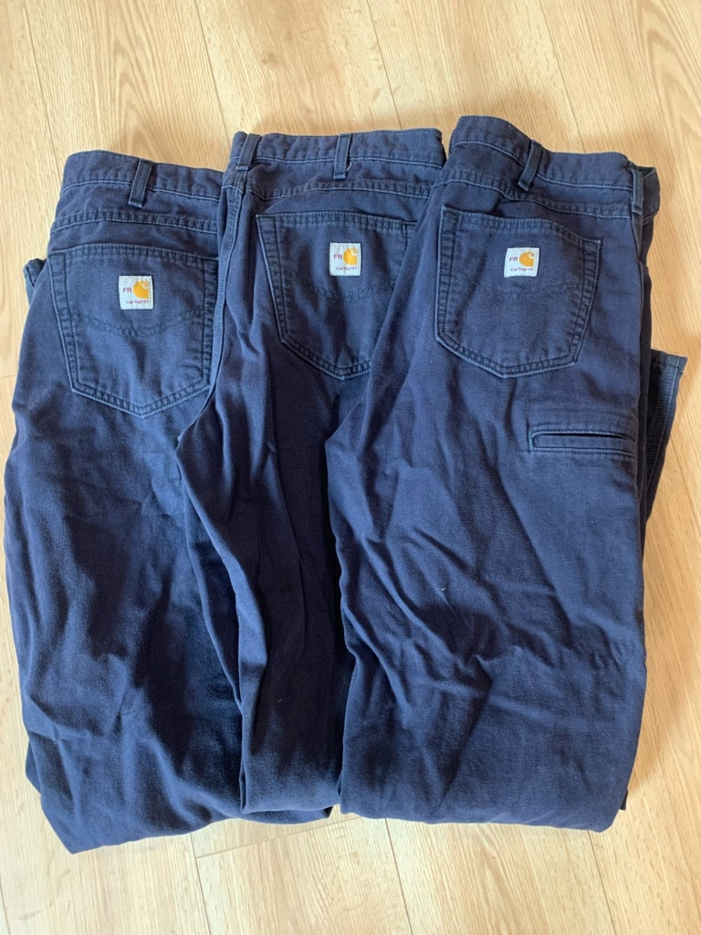 Carhartt FR Navy Work Pants Bundle